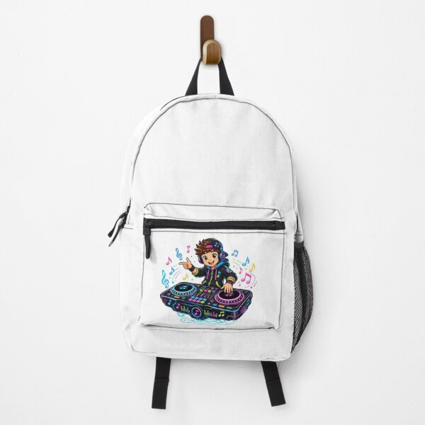 Item preview, Neon DJ Kid – Music Party - Turn the music up! designed and sold by Nubian Style.