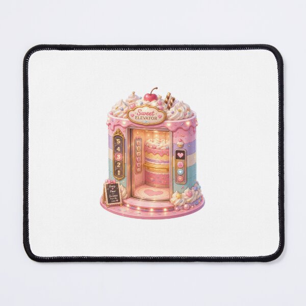 Item preview, Sweet Cake Elevator Sticker designed and sold by blossomfun.