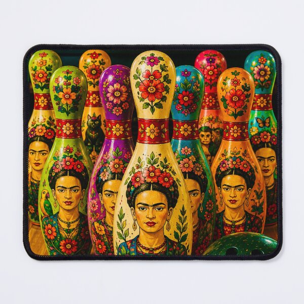 Item preview, Frida Kahlo Bowling Set designed and sold by reggiemercedes.