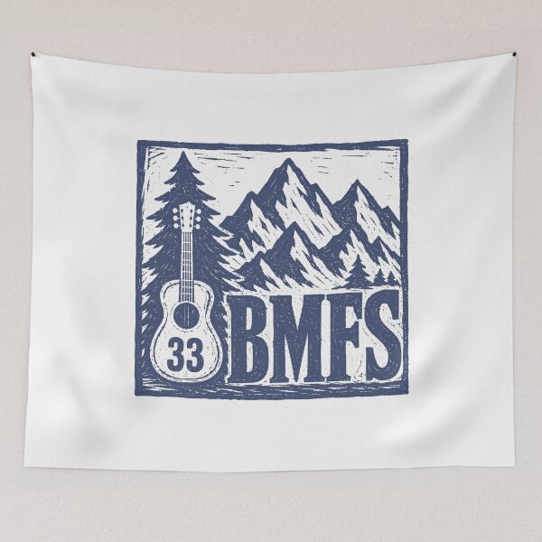 Item preview, BMFS Tree and Mountains Billy Strings designed and sold by emilysahrelove.