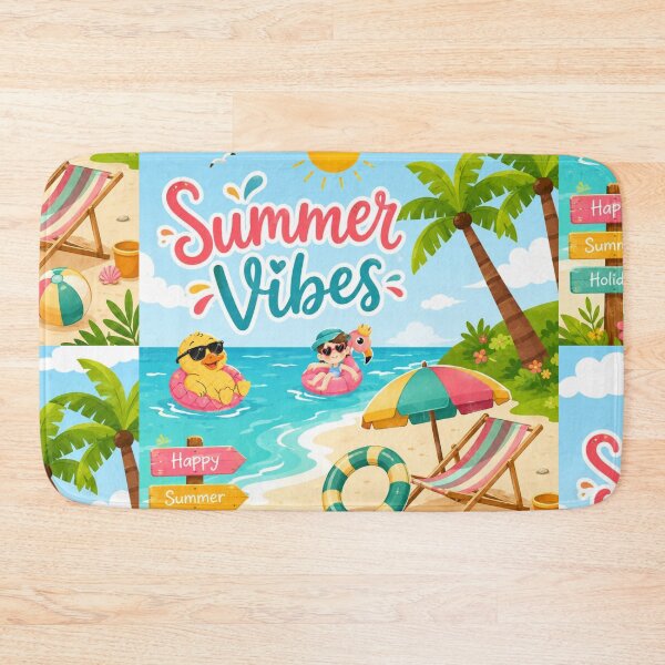 Item preview, Summer Vibes Beach Vacation Tropical Paradise designed and sold by itxelaraStudio.