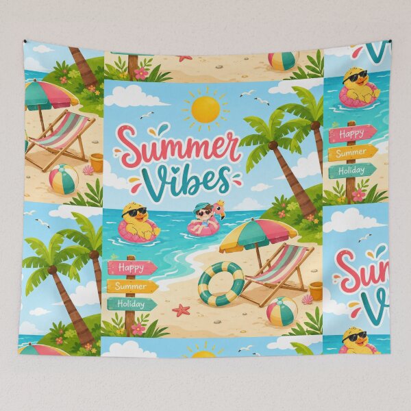 Item preview, Summer Vibes Beach Vacation Tropical Paradise designed and sold by itxelaraStudio.