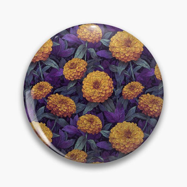 Item preview, Colorful Zinnia Print  - Birth Flower Pattern - Gifts For Him designed and sold by RoyalStarsPatts.