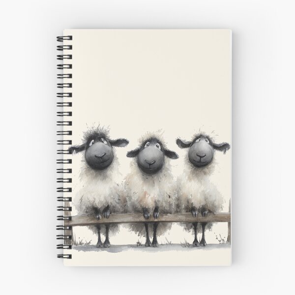 Item preview, Gorgeous Valaise Blacknose Sheep ' We 3 GoRGeouS SHeeP ' BY SHiRLeY MacARTHuR designed and sold by Shirley MacArthur Art.