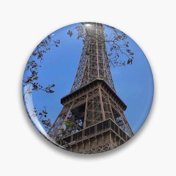 Item preview, Eiffel Tower Paris Spring Frame Low Angle View⁠ designed and sold by Julia9632.
