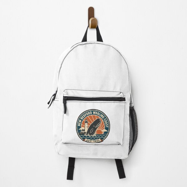 Item preview, Moby Dick: New Bedford Whaling Coast Badge designed and sold by Fenay Designs.