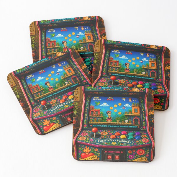 Item preview, Frida Kahlo Arcade Game designed and sold by reggiemercedes.