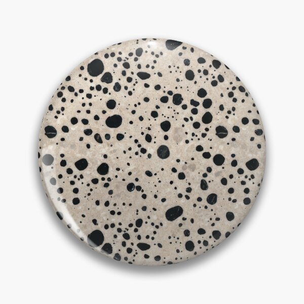 Item preview, Dalmatian Jasper Quartz Gemstone Texture with Black Spots and Warm Cream Stone Pattern – Natural Mineral Inspired Design for Phone Cases, Home Decor and Modern Accessories designed and sold by SurfaceCraft Studio.