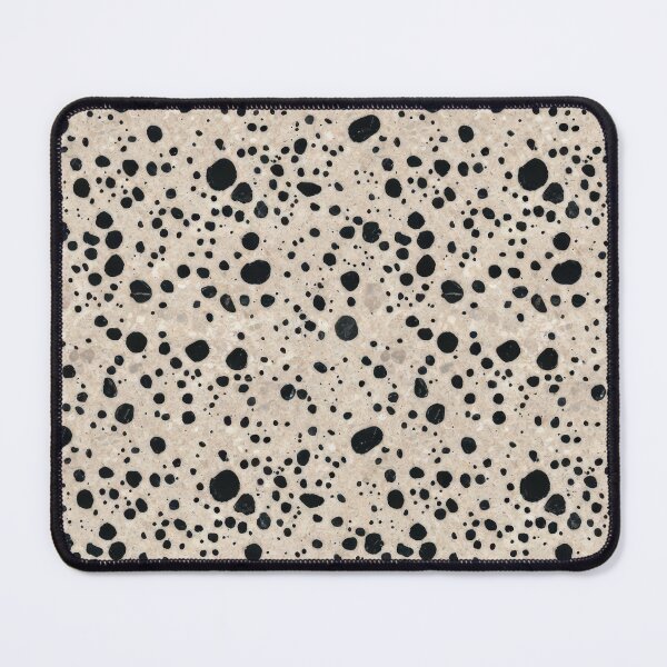 Item preview, Dalmatian Jasper Quartz Gemstone Texture with Black Spots and Warm Cream Stone Pattern – Natural Mineral Inspired Design for Phone Cases, Home Decor and Modern Accessories designed and sold by SurfaceCraft Studio.
