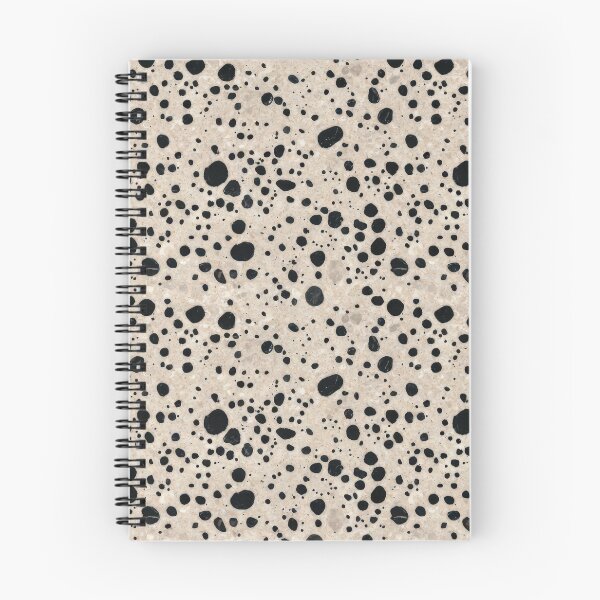 Item preview, Dalmatian Jasper Quartz Gemstone Texture with Black Spots and Warm Cream Stone Pattern – Natural Mineral Inspired Design for Phone Cases, Home Decor and Modern Accessories designed and sold by SurfaceCraft Studio.