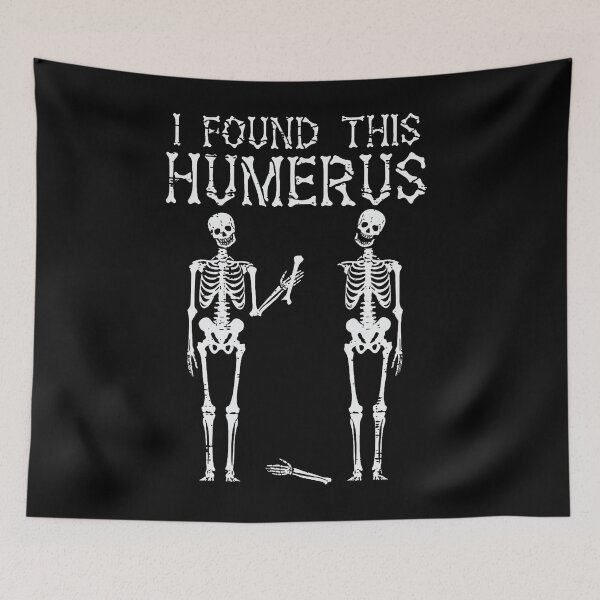 Item preview, Halloween Skeleton I Found Humerus Funny Costume designed and sold by Teansnack.