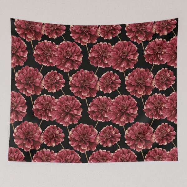 Item preview, Stunning Zinnia Flower  - Flower Bouquet Pattern - Gifts For Men designed and sold by RoyalStarsPatts.