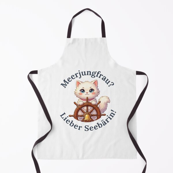 Item preview, Sweet cat Smilla – a mermaid? More like a sea lion! Maritime designed and sold by 1smillaundfiete.
