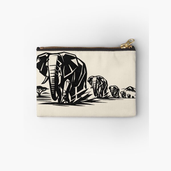 Item preview, Elephant Family Walking the Savannah designed and sold by JonelCrafts.
