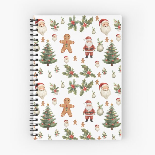 Item preview, Copy of Vintage Retro Christmas Watercolor Santa designed and sold by Patternpulseee.