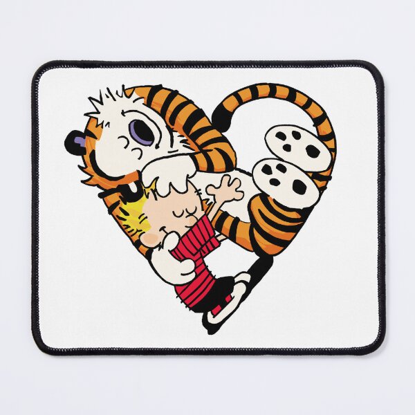 Item preview, Сalvin and Hobbes Heart Logo designed and sold by Nikita Abakumov.