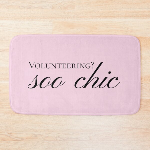 Item preview, Volunteering? So chic! Cute stylish volunteer designed and sold by BlakeleyB.
