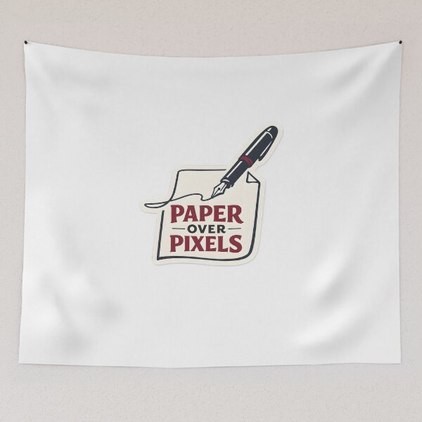 Item preview, Paper Over Pixels Minimal Journaling Design designed and sold by Naviora.