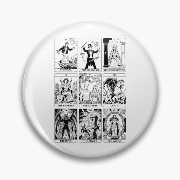 Item preview, Tarot Card Deck Major Arcana Retro Vintage Pop Art Astrology designed and sold by GrandeDuc.
