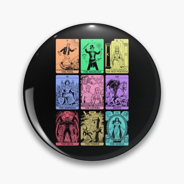 Item preview, Tarot Card Deck Major Arcana Retro Vintage Pop Art Astrology designed and sold by GrandeDuc.