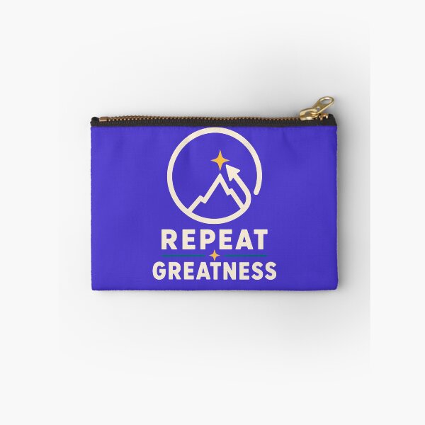 Item preview, Repeat Greatness – Minimalist Mountain Growth Design designed and sold by VioVibe.