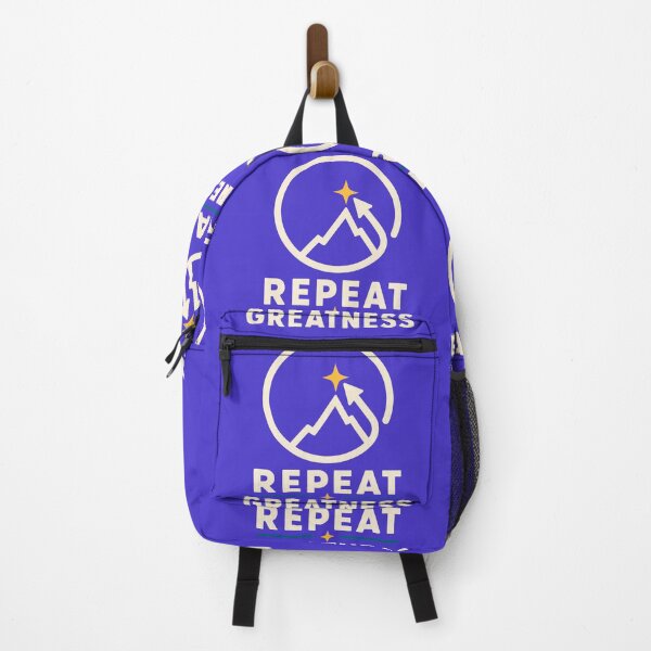 Item preview, Repeat Greatness – Minimalist Mountain Growth Design designed and sold by VioVibe.