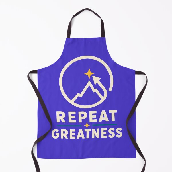 Item preview, Repeat Greatness – Minimalist Mountain Growth Design designed and sold by VioVibe.
