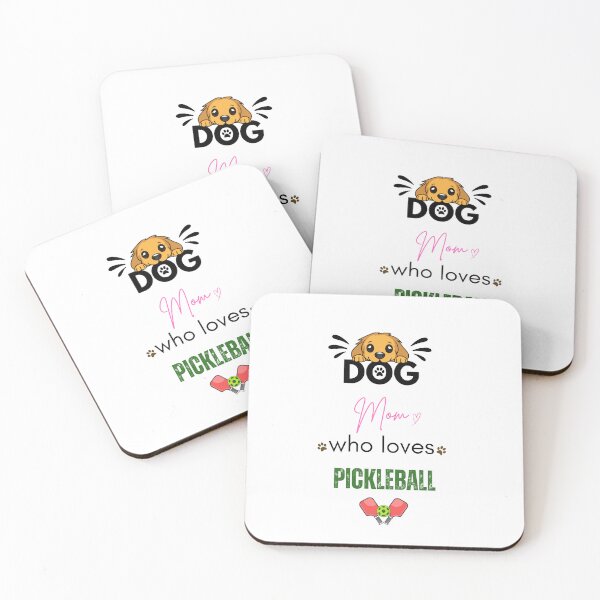 Item preview, Dog Mom Who Loves Pickleball designed and sold by PawFitt.