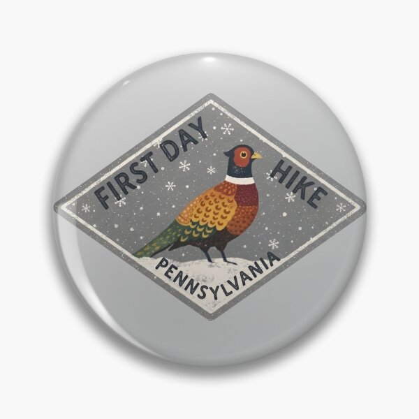 Item preview, First Day Hike Pennsylvania  designed and sold by Broken Antler Designs .