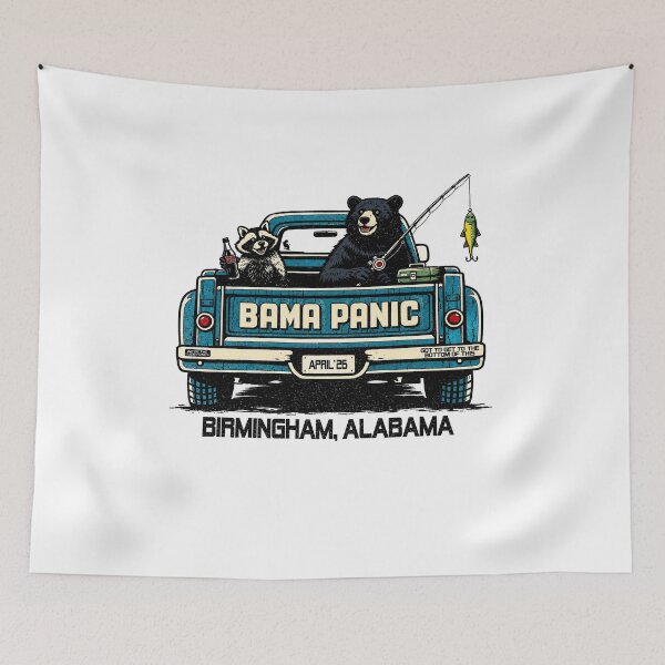 Item preview, Widespread Panic Birmingham 2026 BAMA PANIC designed and sold by emilysahrelove.