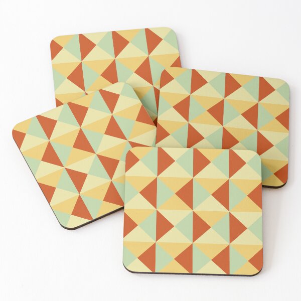 Item preview, Retro Geometric Triangle Diamond Pattern designed and sold by Zaya_art.