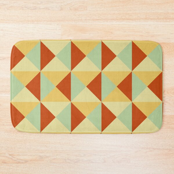 Item preview, Retro Geometric Triangle Diamond Pattern designed and sold by Zaya_art.