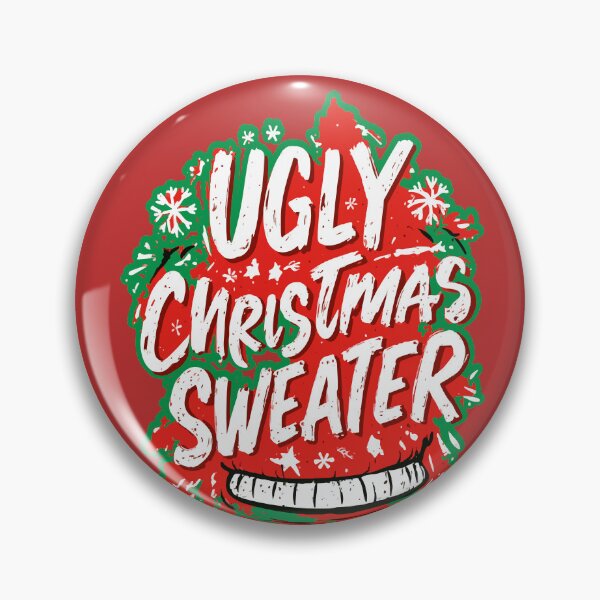 Item preview, Ugly Christmas Sweater Splat Design designed and sold by RichardRags.
