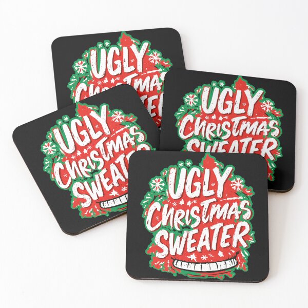 Item preview, Ugly Christmas Sweater Splat Design designed and sold by RichardRags.