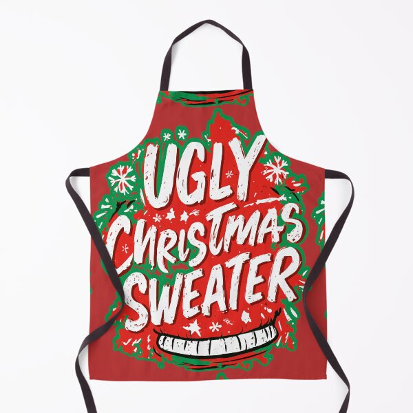Item preview, Ugly Christmas Sweater Splat Design designed and sold by RichardRags.