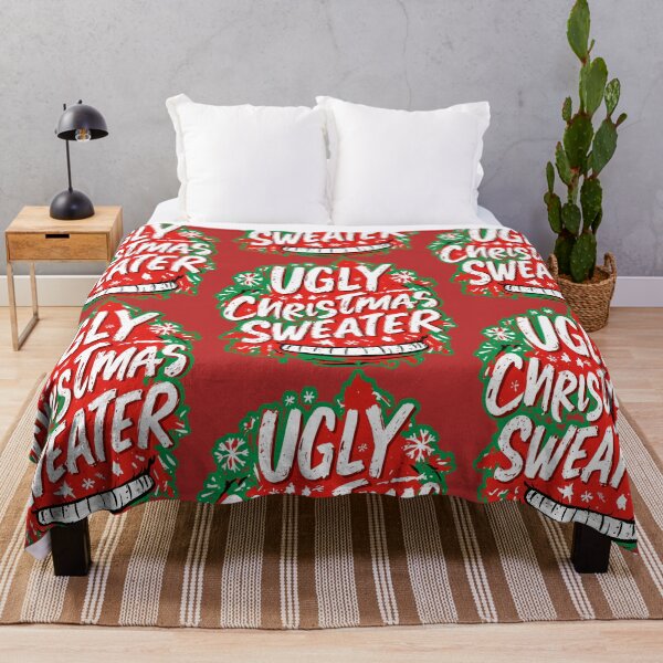 Item preview, Ugly Christmas Sweater Splat Design designed and sold by RichardRags.