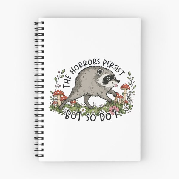 Item preview, Jimothy The Raccoon, The Horrors Persist But So Do I designed and sold by stzl26.
