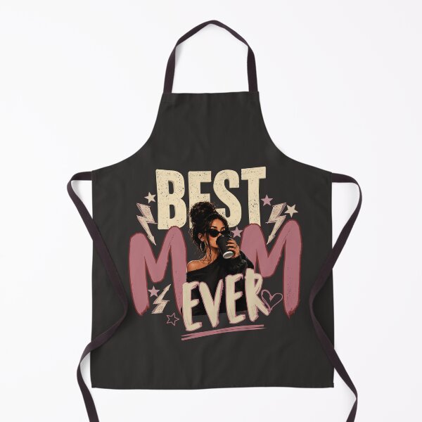 Item preview, Badass Mom Coffee Vibes – Messy Bun & Confidence designed and sold by lielie99.