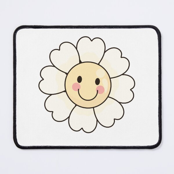 Item preview, Cute Smiley Flower Flat Vector Art designed and sold by Porpor Artwork.