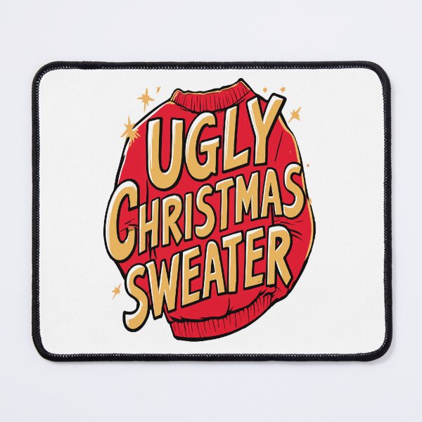Item preview, Gold Stars Ugly Christmas Sweater Design designed and sold by RichardRags.