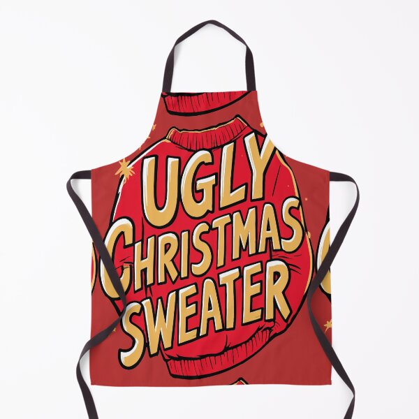 Item preview, Gold Stars Ugly Christmas Sweater Design designed and sold by RichardRags.