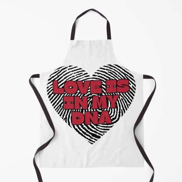 Item preview, Love Is In My DNA Fingerprint Heart Design Romantic DNA Love Quote designed and sold by HYPNK.