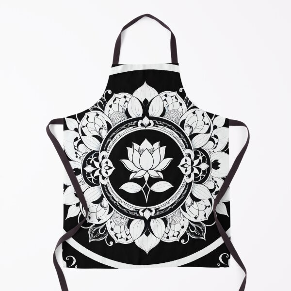 Item preview, Elegant Lotus Mandala with Ornamental Floral Details. designed and sold by MissYouONLY.