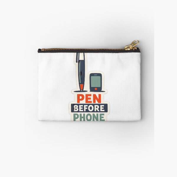 Item preview, Pen Before Phone Minimal Stationery Design designed and sold by Naviora.