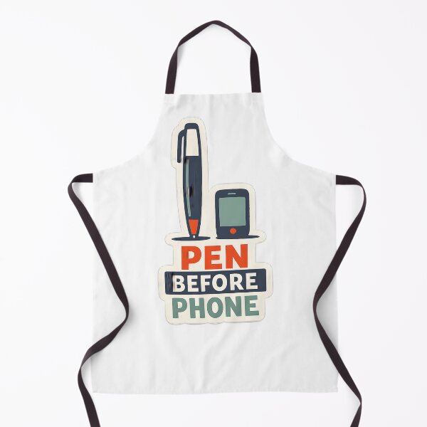 Item preview, Pen Before Phone Minimal Stationery Design designed and sold by Naviora.