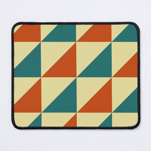 Item preview, Retro Geometric Triangle Checkered Pattern designed and sold by Zaya_art.