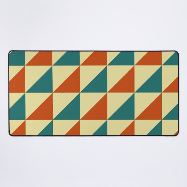 Item preview, Retro Geometric Triangle Checkered Pattern designed and sold by Zaya_art.