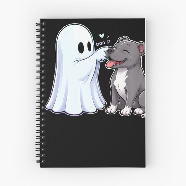 Item preview, Pit Bull Boo P Ghost Nose Boop Halloween designed and sold by Teansnack.