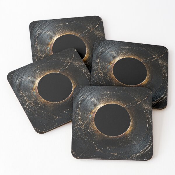Item preview, Black and Gold Cosmic Ring designed and sold by ZYVARENNE.