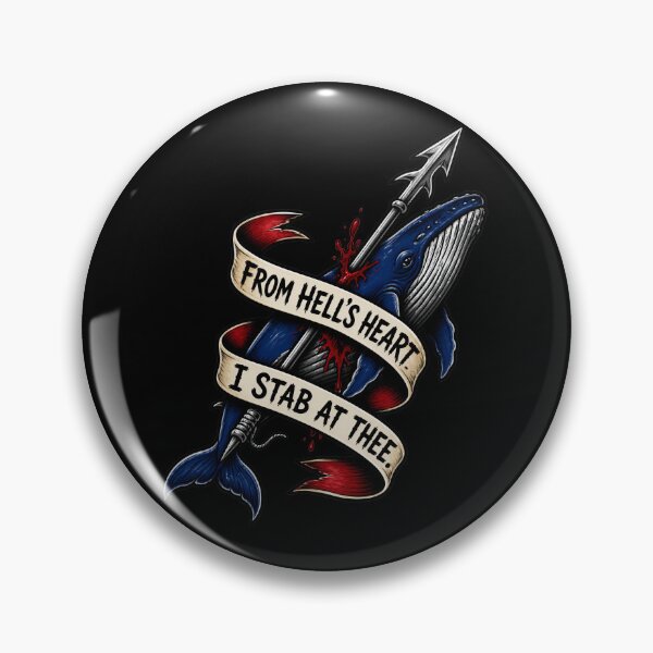 Item preview, Moby Dick: From Hell’s Heart Harpoon Tattoo designed and sold by Fenay Designs.